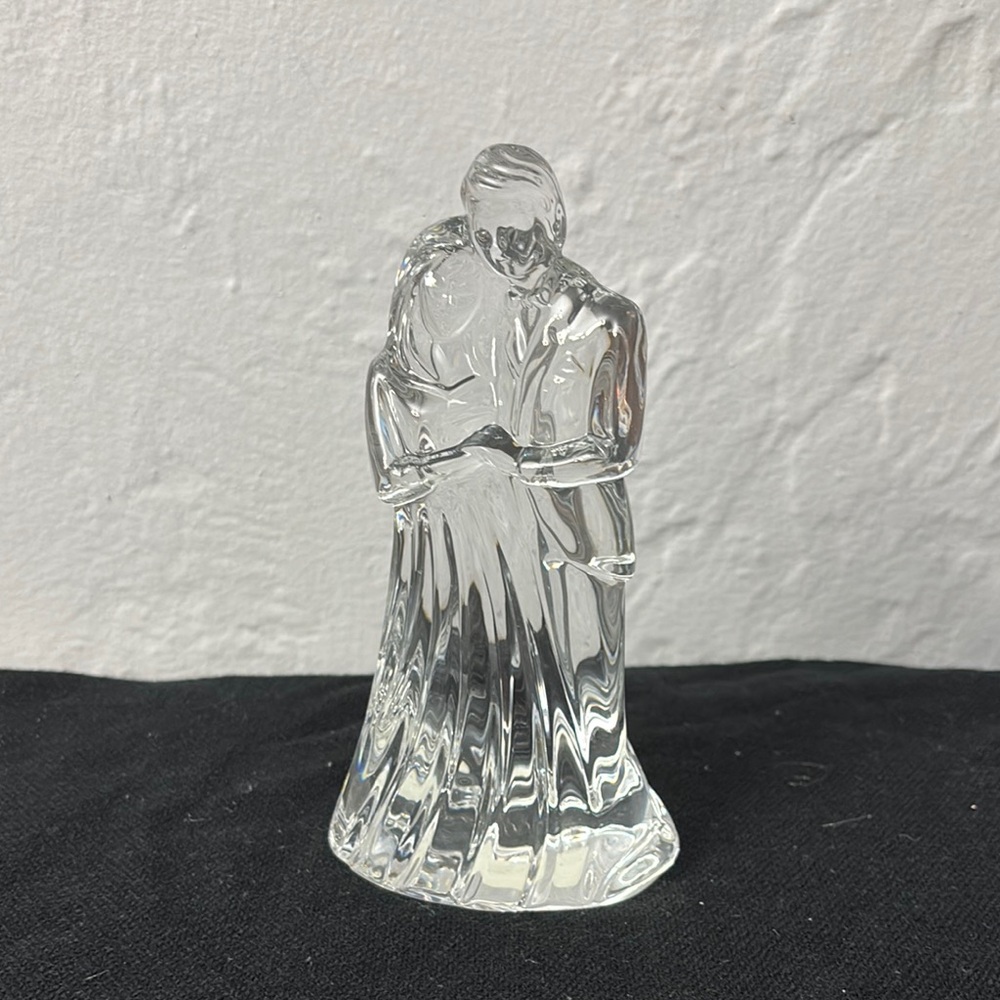 Elegant Waterford Crystal Couple Figurine